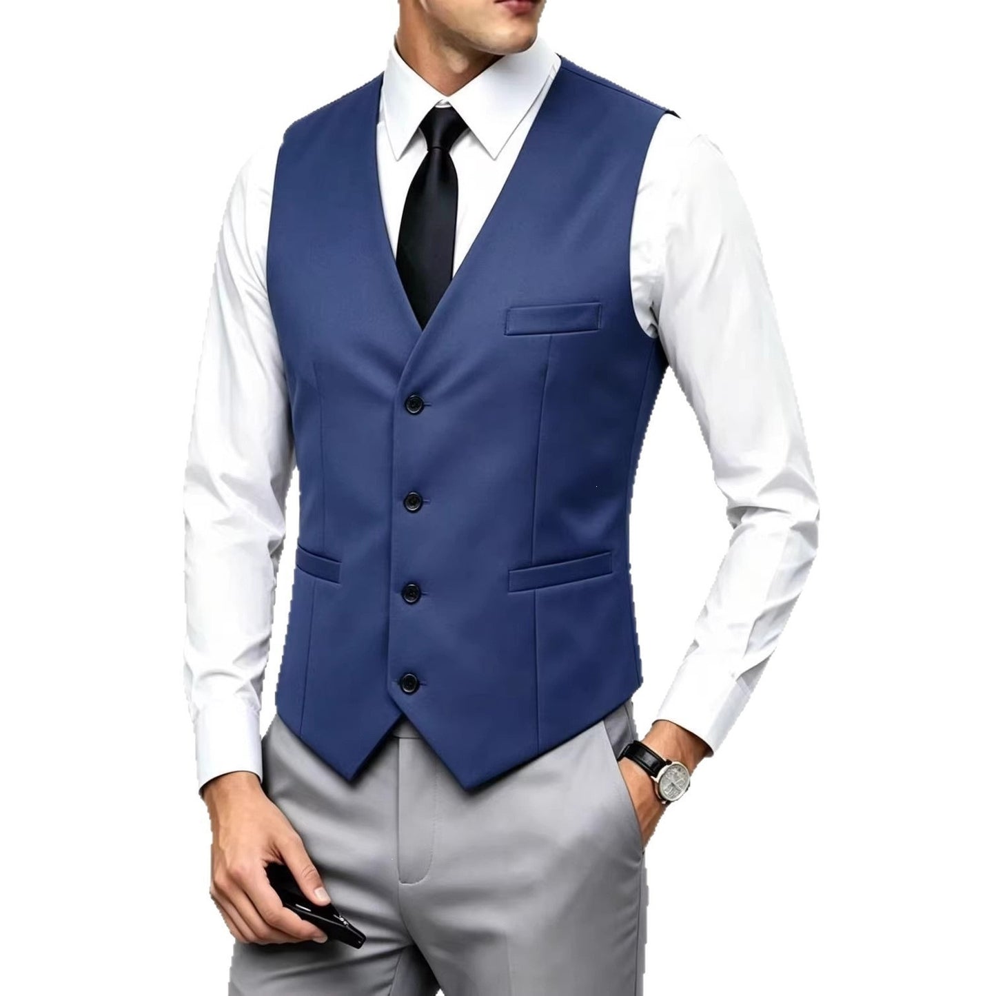 Men's Fashion V-Neck Casual Suit Vest