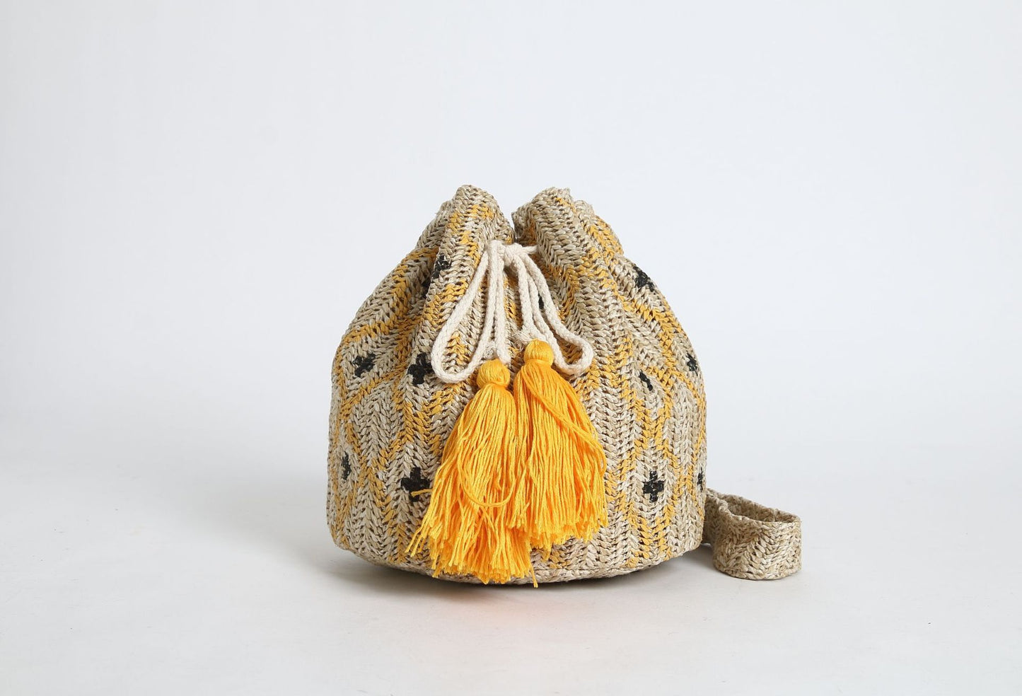 Fashion Special National Style Woven Straw Bag