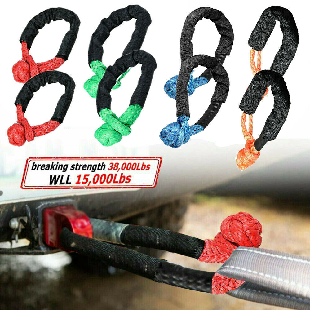 Soft Shackle Rope Synthetic Trailer Recycling Belt Winch Rope Tow