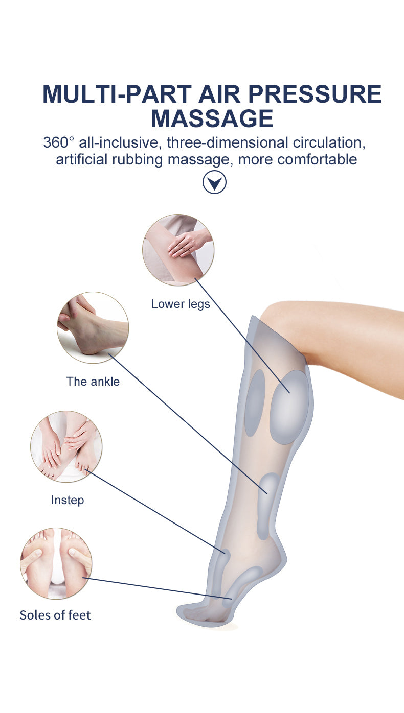 Leg Massager Leg Beauty Device Air Pressure Wave Household Use
