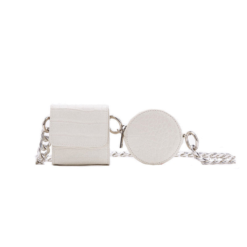 Street Trend Chain Diagonal Small Square Bag