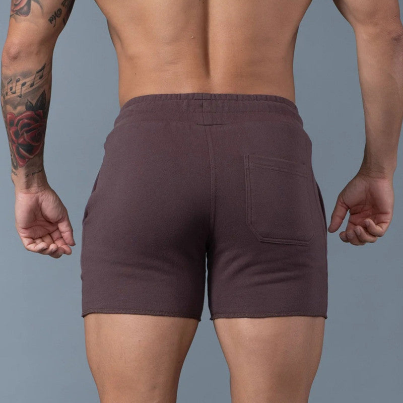 Summer New Men's Sports Leisure Training Cotton Shorts