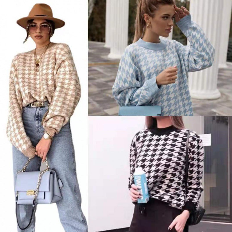 Turtleneck Loose Sweater Women's Knitwear