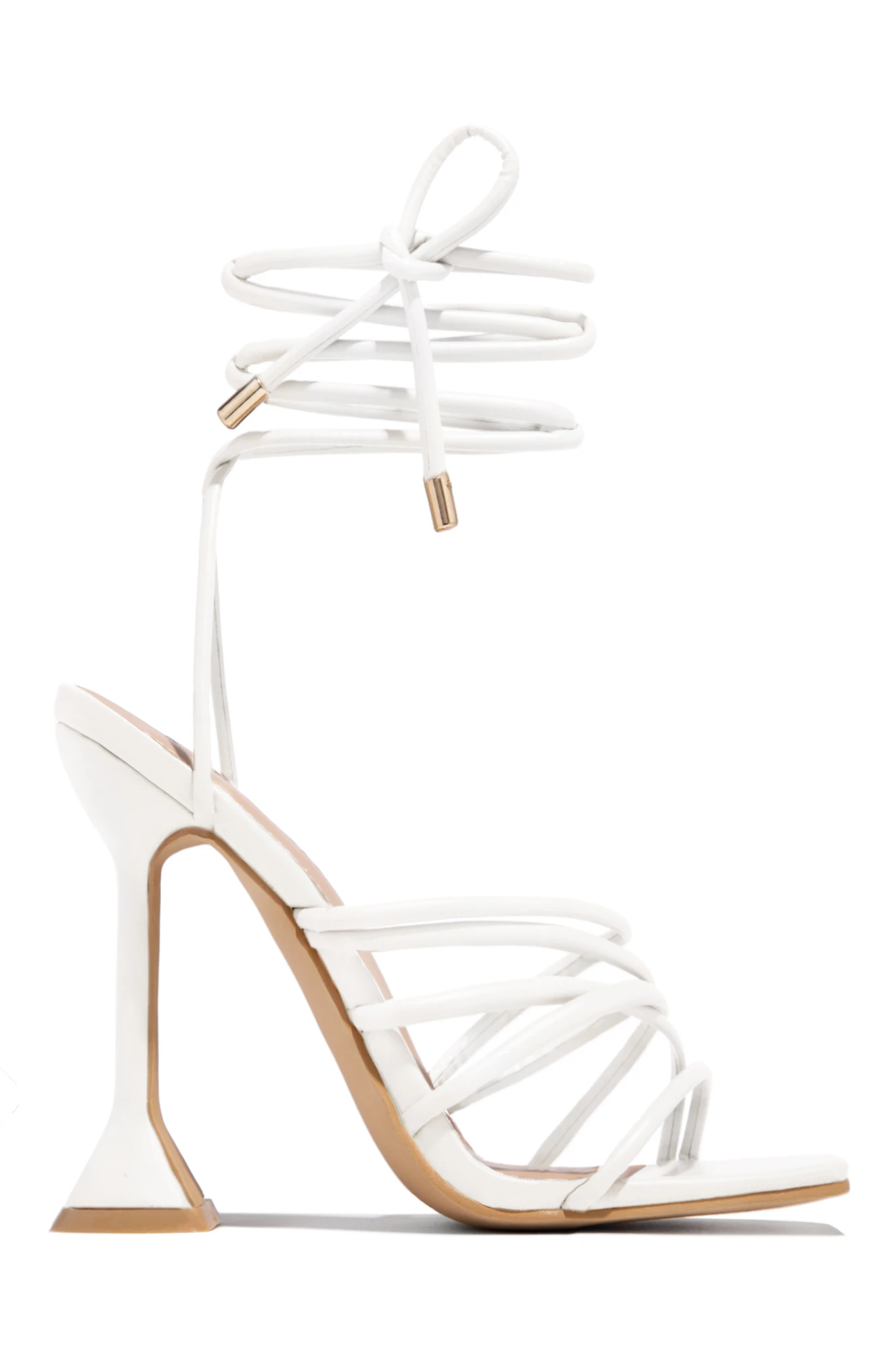 Fashionable Women's Buckle Shaped Heel Plus Size Sandals
