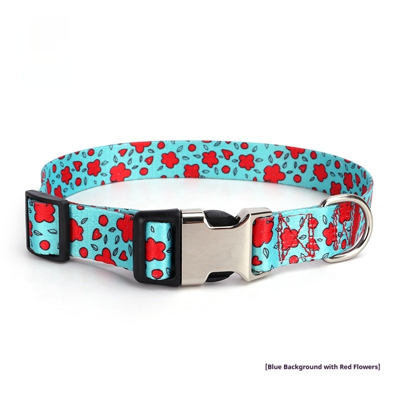 Thickened Heat-Transfer Digital-Print Pet Collar