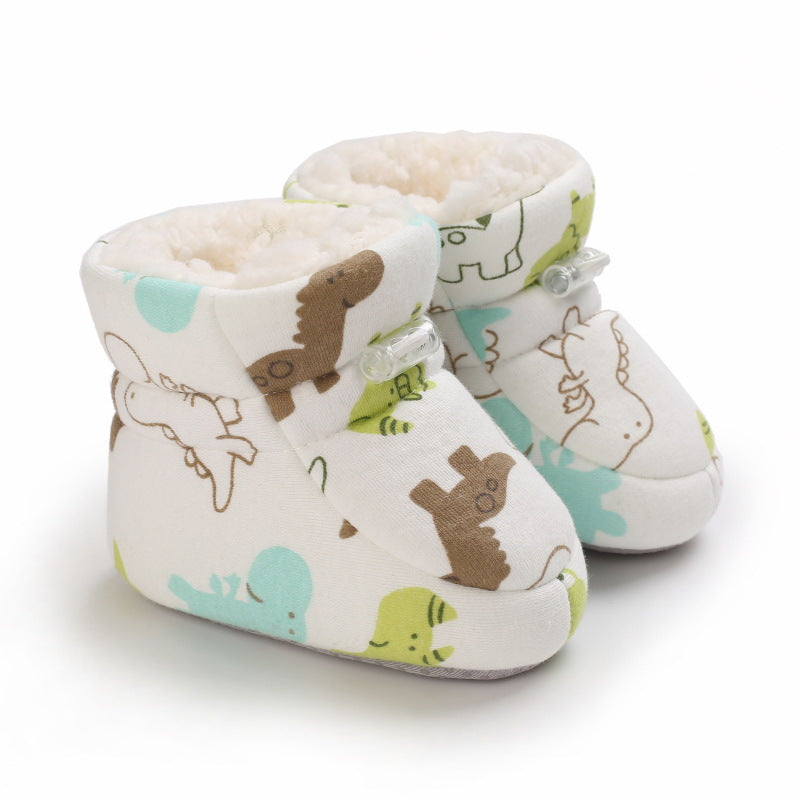 Winter Cartoon Casual Anti-drop Baby Shoes