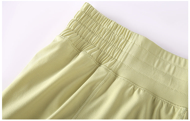 Mesh Drawstring Sports Shorts Women's Breathable Fashion