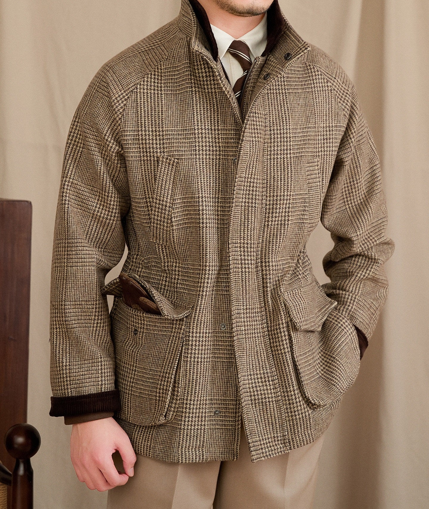 Commuter Jacket Warm Vintage Italian-style Versatile Outerwear