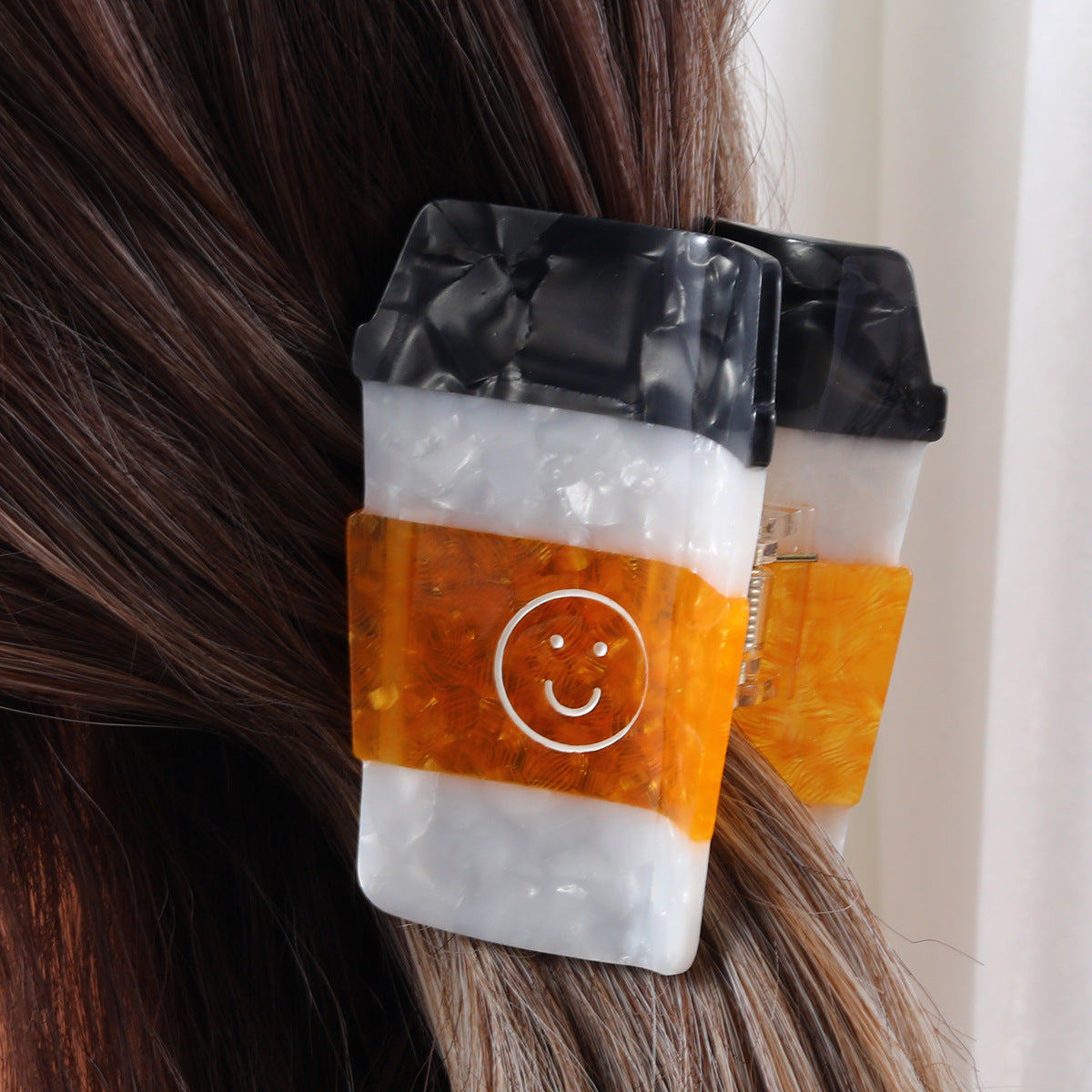Hamburger Ice Cream Cheese Acetate Hairpin Cute Hair Accessories