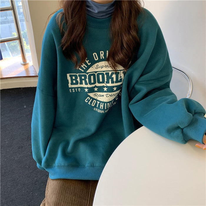 Women's Round Neck Loose Sweater