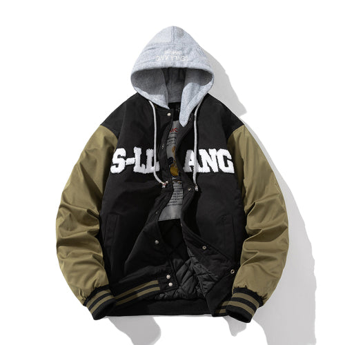 Men's Embroidered Hip Hop Jacket