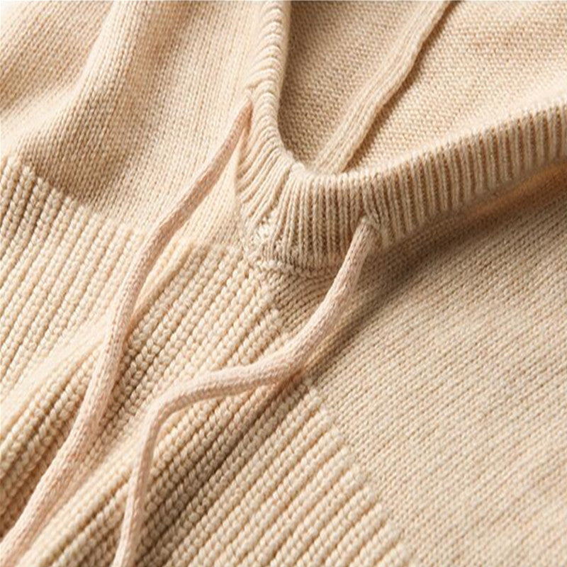 New Autumn And Winter Women's Hat Scarf All-in-one Pullover Cap Bib Fashion Wool Knitted Cap