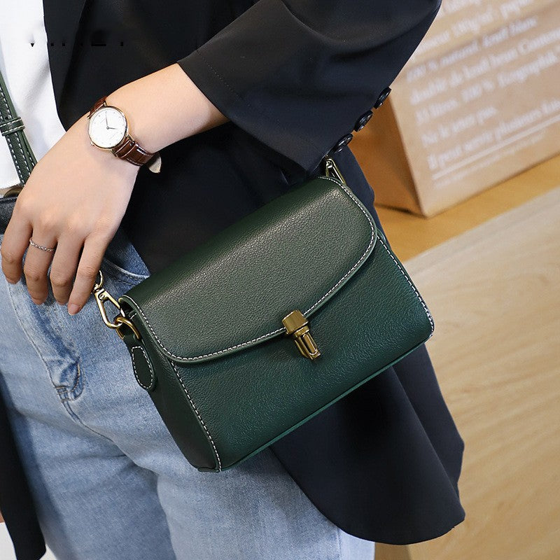 Trendy Leather Slung Shoulder Bag