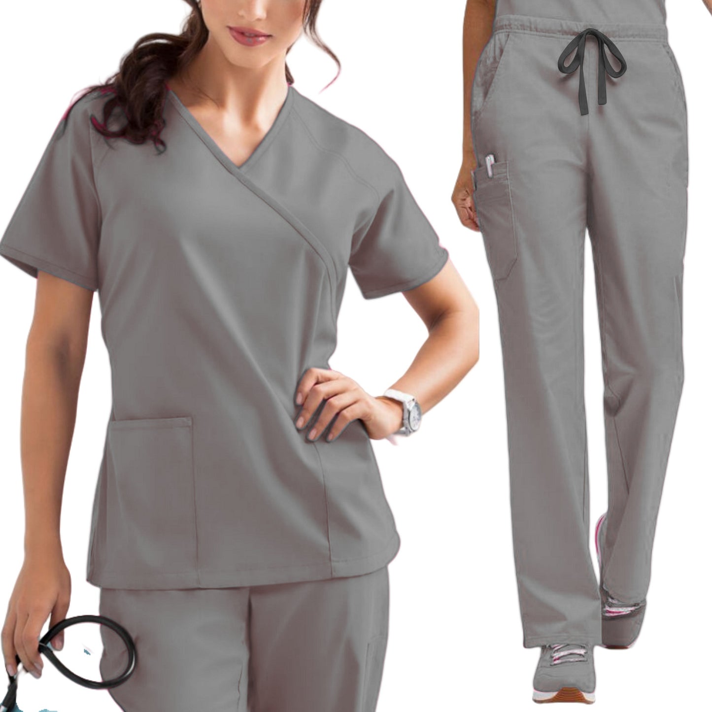 Hospital Scrub Sets Dental Clinic And Operating Room Nurse Uniforms