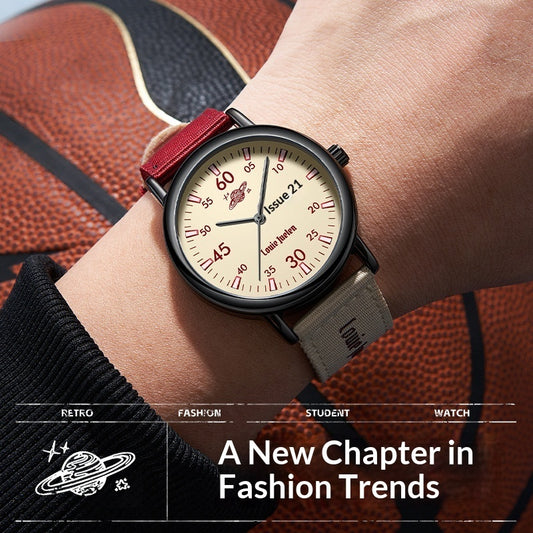 Retro Personalized Student Quartz Watch