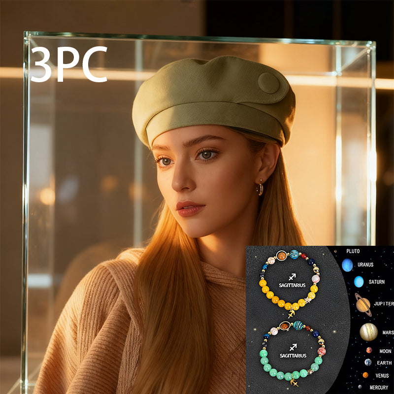 British-style Casual Painter Hat That Is Versatile And Can Show Off Your Face