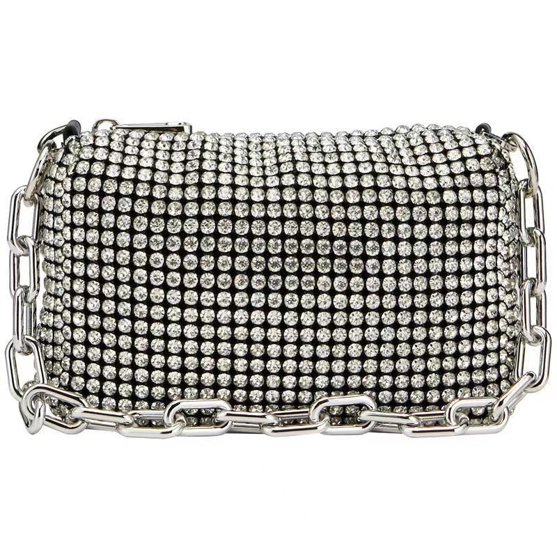 Fashion Diamond Bag Handheld Crossbody