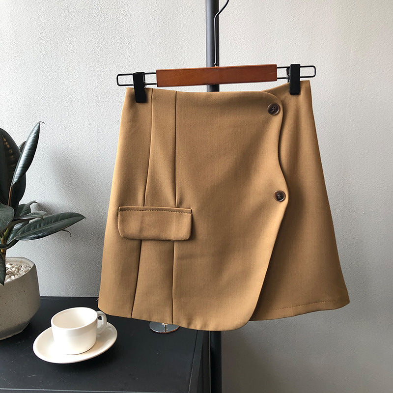 Women's Fashion Statement Double Suit Skirt