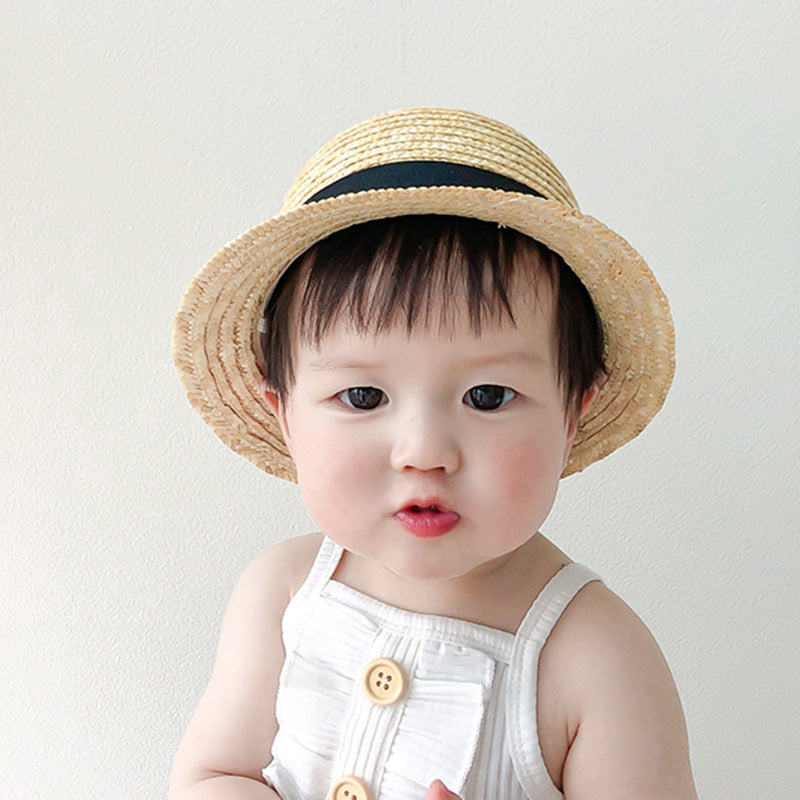 Baby Boy's Cute Japanese Style Straw Hat