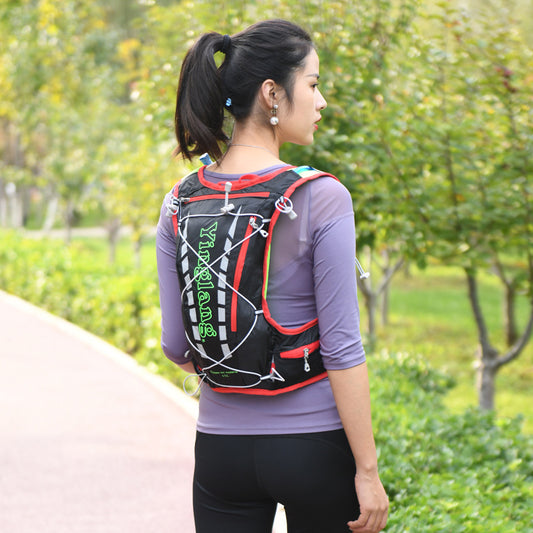 Cycling Running Backpack Vest Bag Outdoor Mountaineering