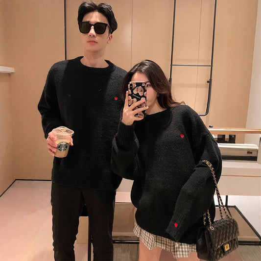 Couple Trend Lazy Design Sweater