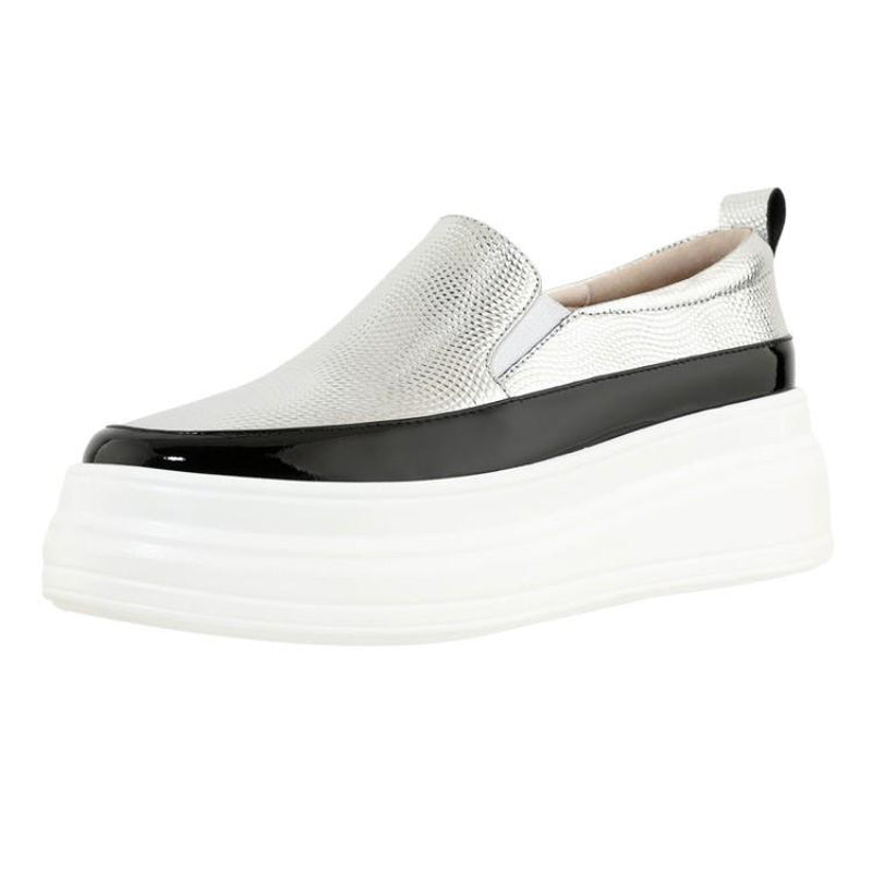 Rhinestone Comfort Leather With Sponge Cake Bottom