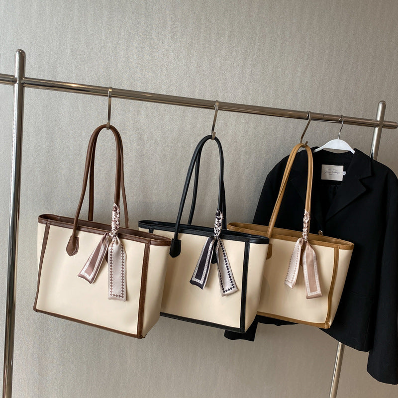 Texture Winter Commuter Tote Shoulder Bag