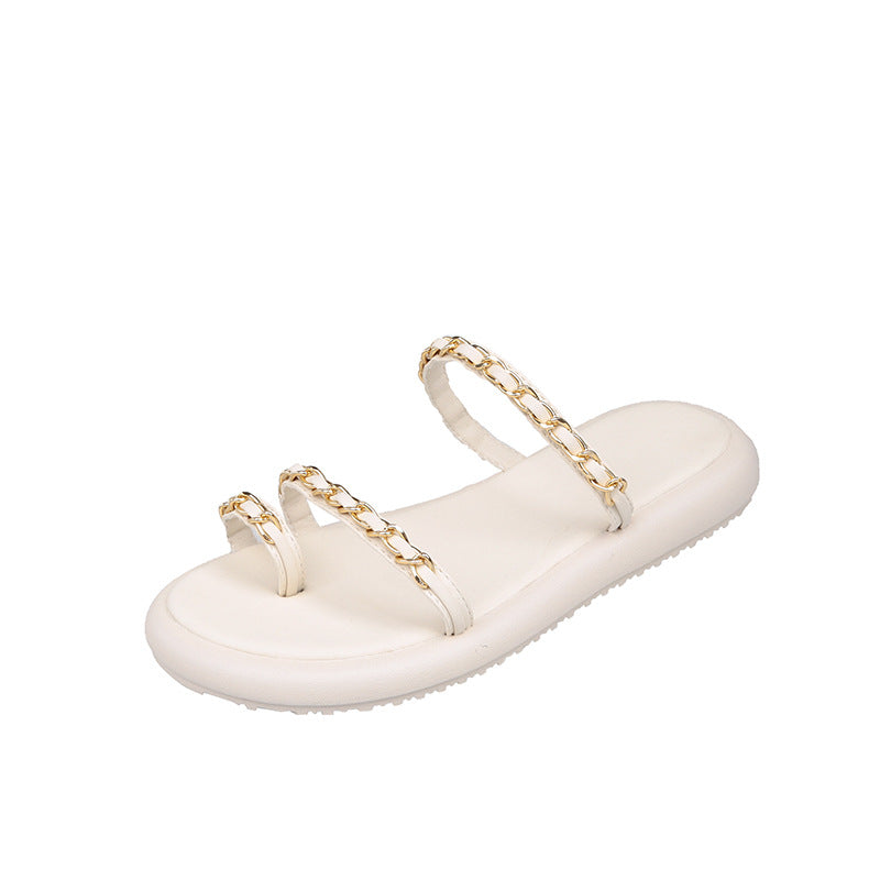 Women's Fashion Retro Casual Thick Bottom Sandals