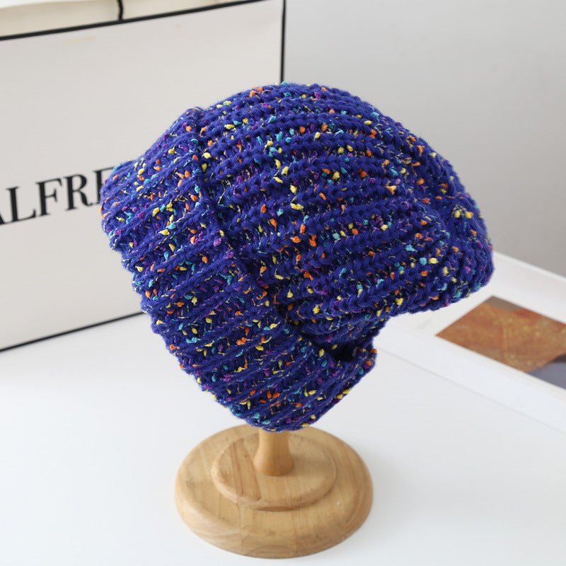 Women's Fashion Casual Hundred With Woolen Hat