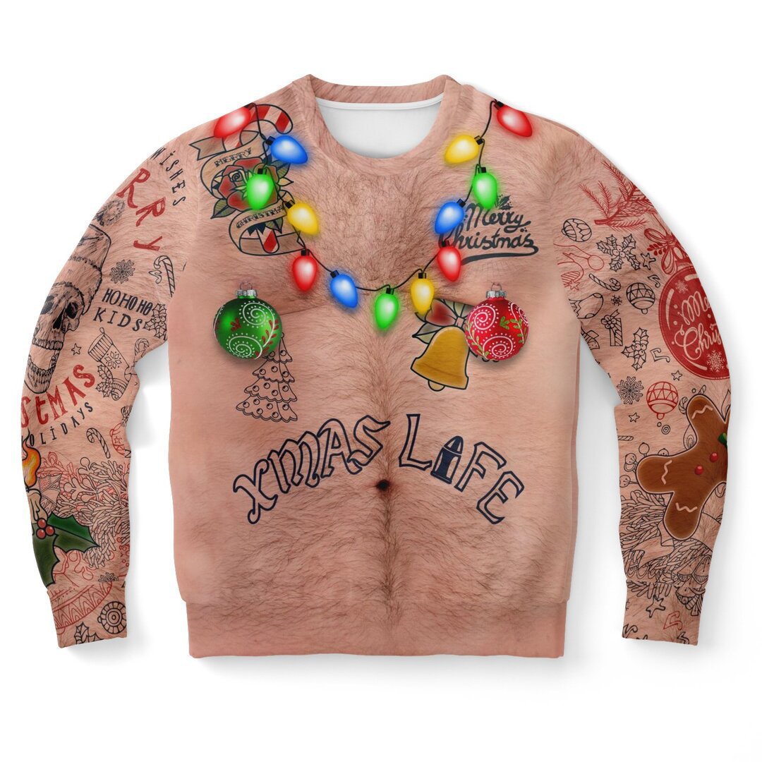 Halloween Digitalprintet Rundhalset Sweater Til Mænd Og Kvinder