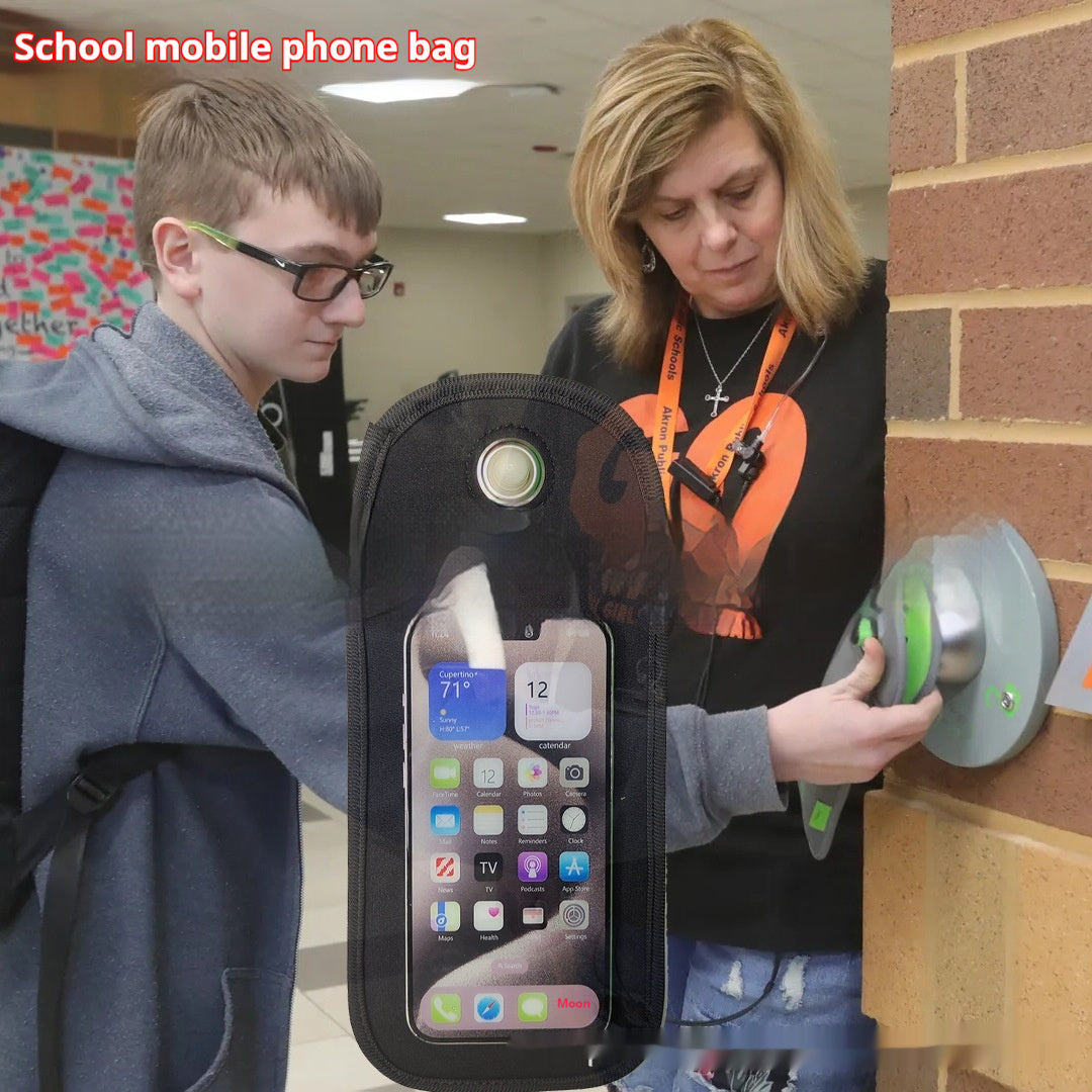 Learning Dedicated Magnetic Snap Unlock Mobile Phone Bag Anti-theft Video