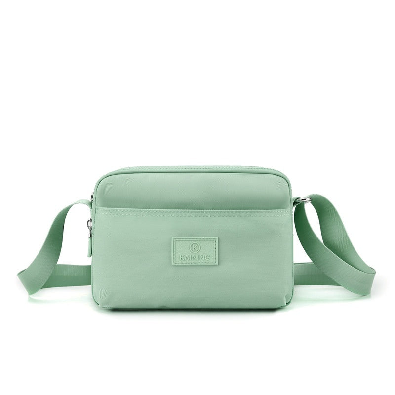 Simple Nylon Small Square Bag For Women