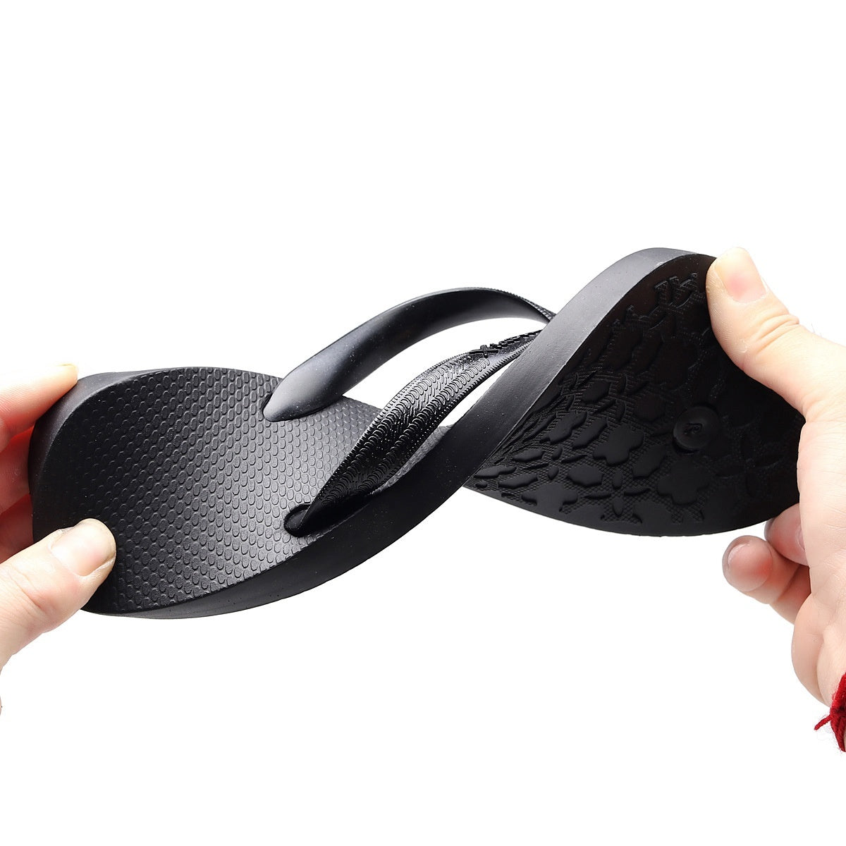 Flat Bottom Comfort Slippers Women's Solid Color Breathable Not Tired Feet