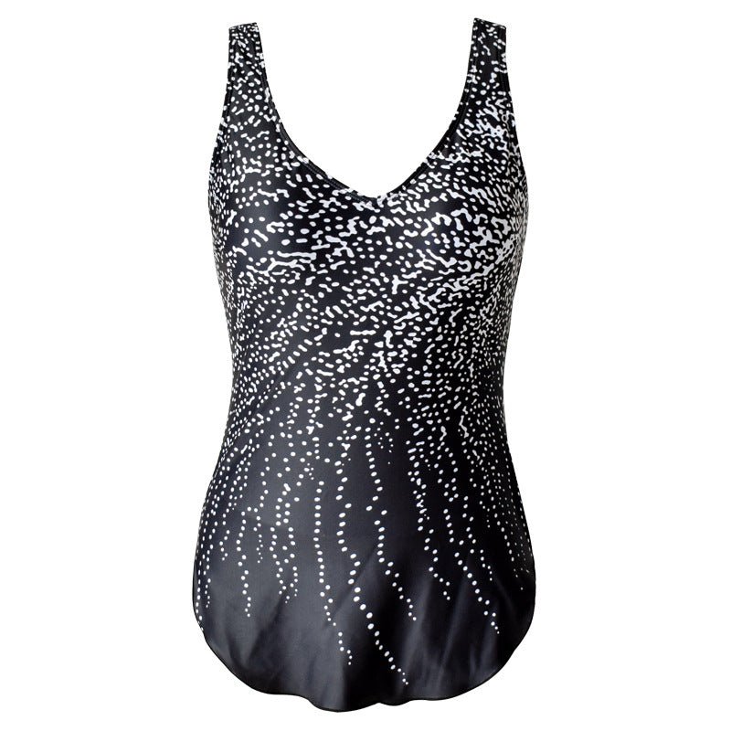 New Foreign Trade Polka Dot Cross-border Fashion One-piece Swimsuit