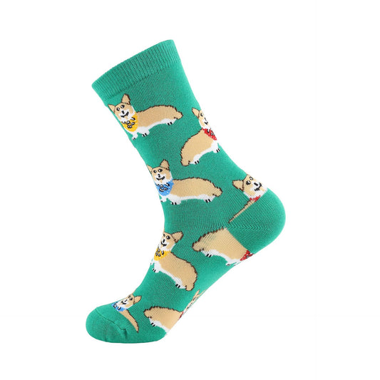 Creative In-tube Skateboard Personality Ladies Cotton Socks