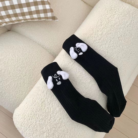Women's Fashion Three-dimensional All-match Doll Socks