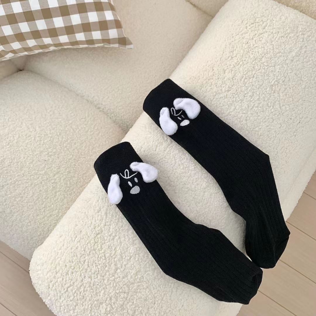 Women's Fashion Three-dimensional All-match Doll Socks