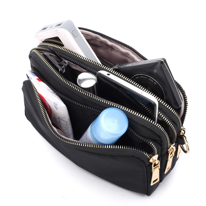 Stylish Waterproof Nylon Crossbody Bag