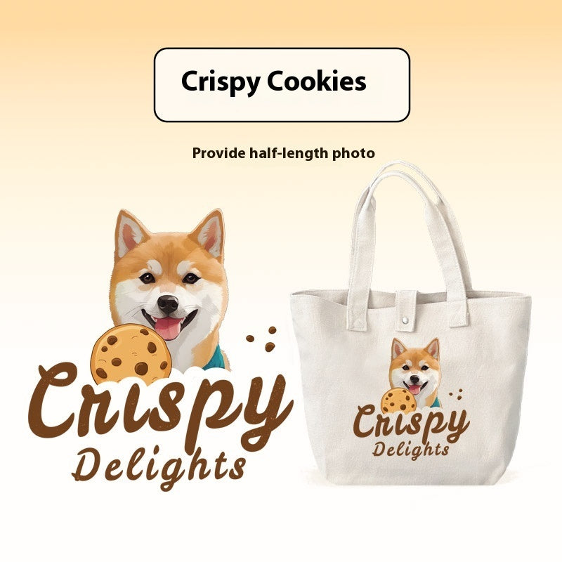 Pet Custom Canvas Bag Pure Cotton