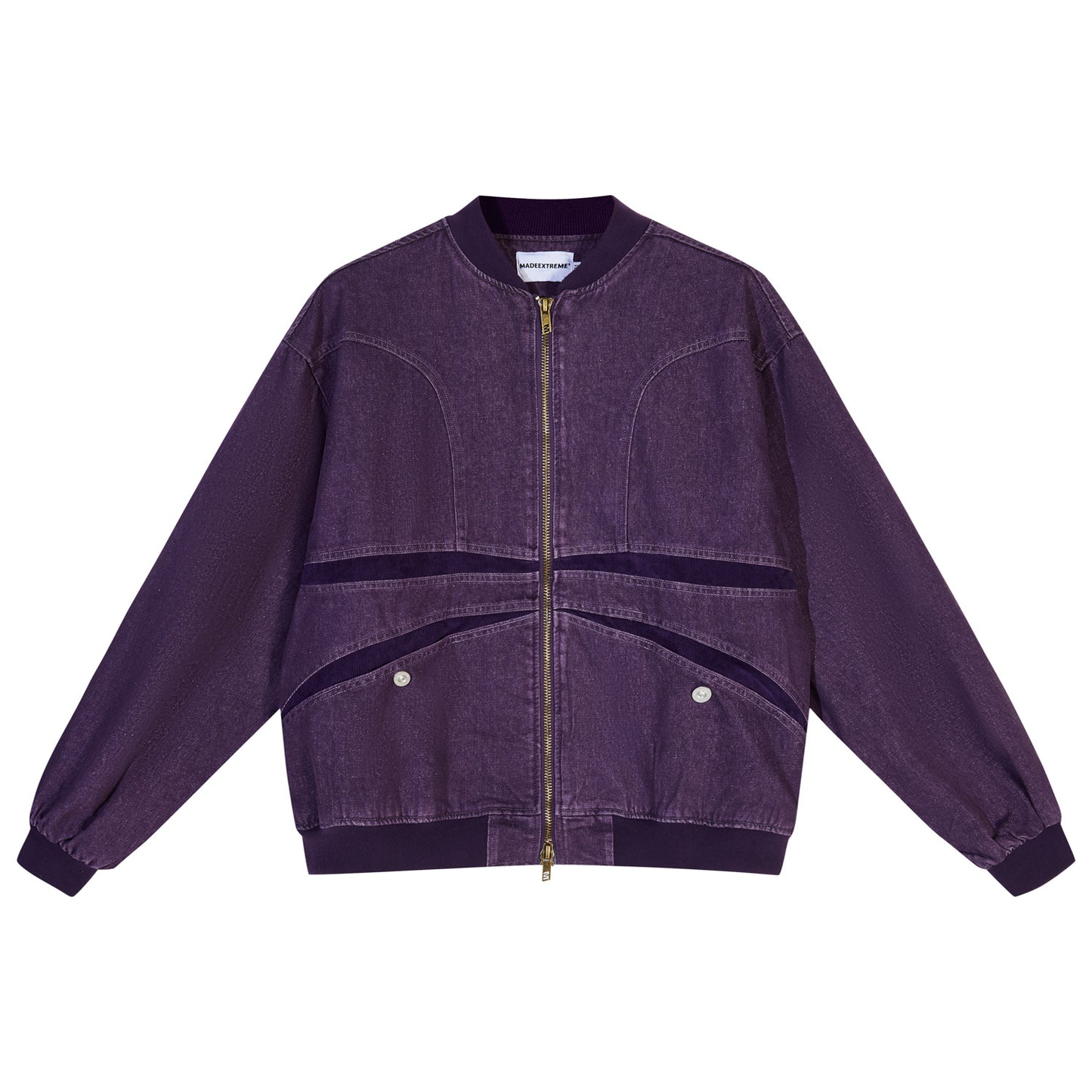 American Street Washed And Worn Denim Jacket