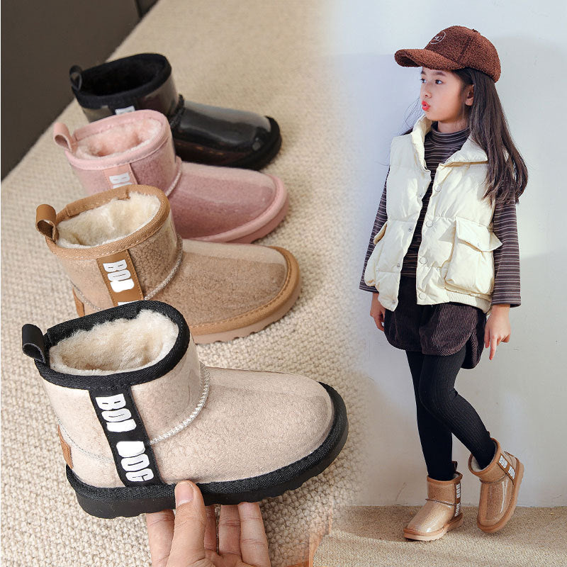 Fleece Thickened Large Cotton Shoes