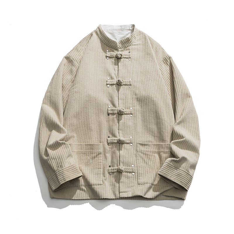 Costume Han Costume Improve Cloth Cover Corduroy Jacket