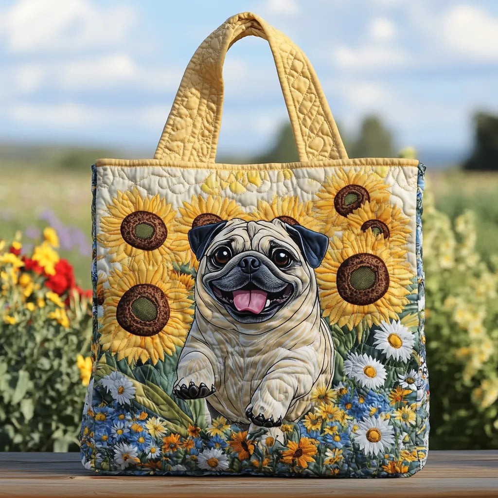 New Digital-print Tote Bag With A Personalized Floral Design In Canvas