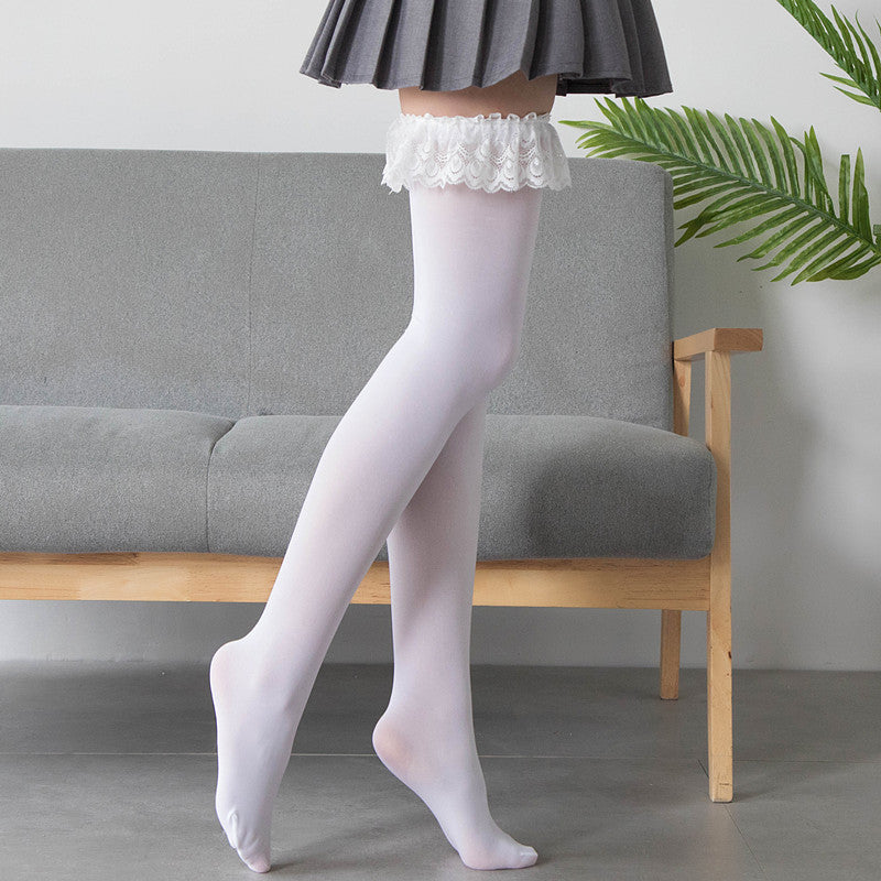 Women's Lolita Velvet Over The Knee Stockings