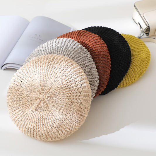 Belle Thin Linen Women's Hat Retro