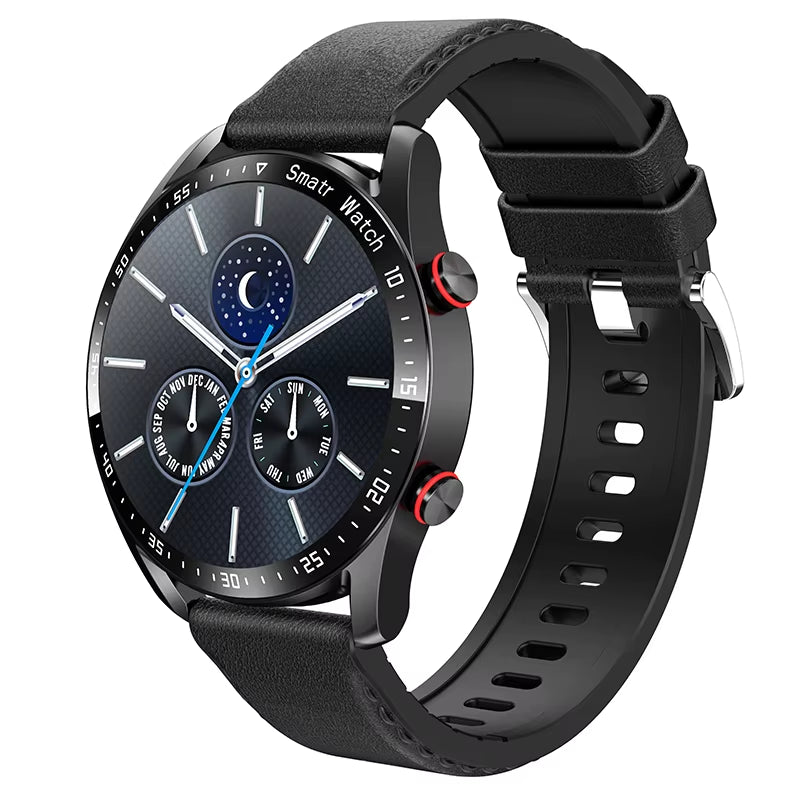 ECG+PPG Bluetooth Talk AMOLED Smart Watch Men'S Health Heart Rate Sports Watch Men'S Waterproof Smart Watch