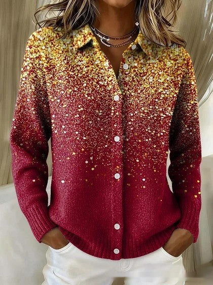 Womens Loose-fitting Sweater Cardigan For European And American-style Outfits