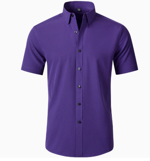 Full Elastic Force Shirt Men