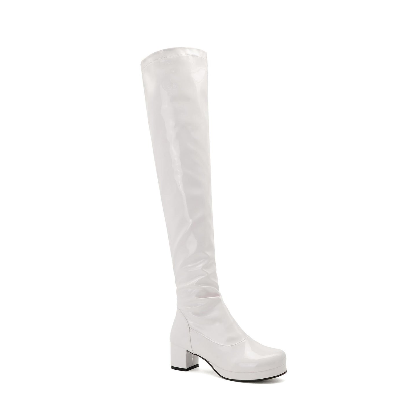 Ladies Casual Fashion Thick Heel Boots