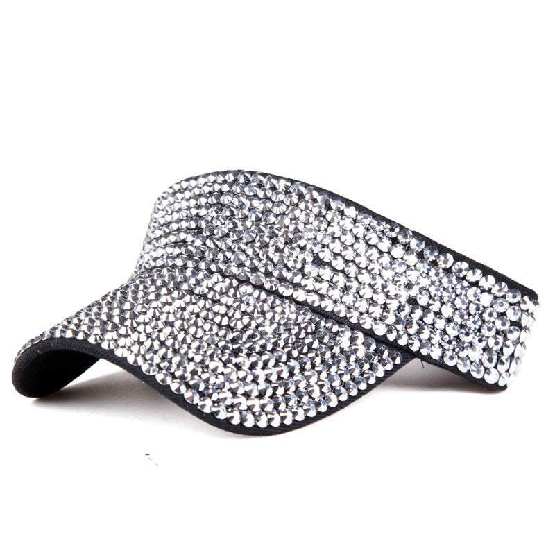 Spot Drill Sun Hat Sun Protection No Top Girl's Cap